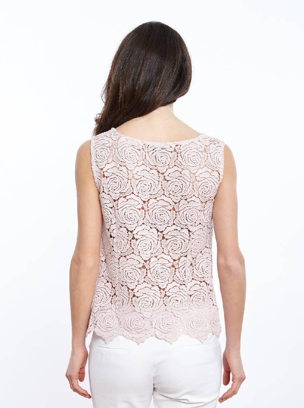 Oscalito Top con Macramè Cotone 4840 Fino Al -60%