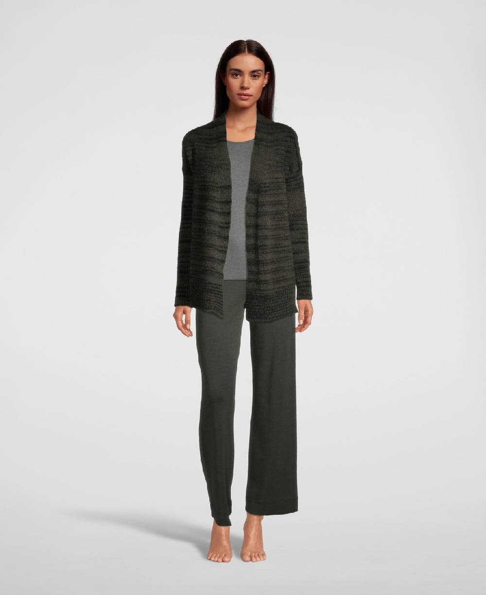Oscalito Cardigan donna maniche lunghe aperto davanti 6712 In Vendita