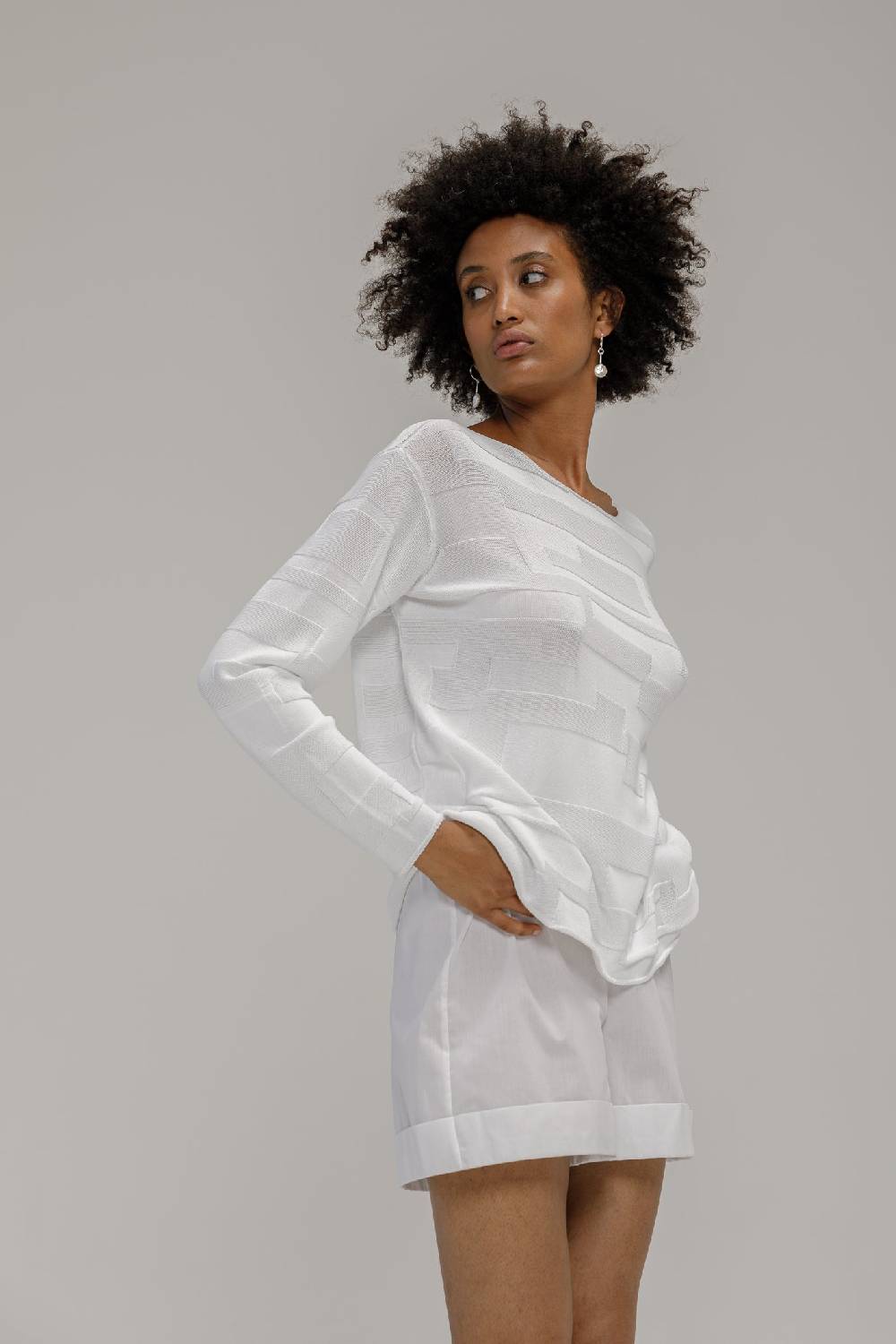Oscalito Maglia manica lunga Donna70% Viscosa, 30% Cotone 6803 Saldi