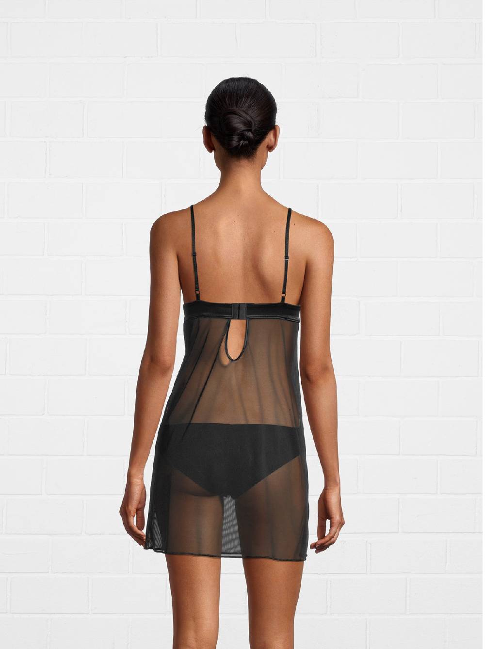 Oscalito Babydoll romantico con pizzo e tulle 6478 Rilascio limitato