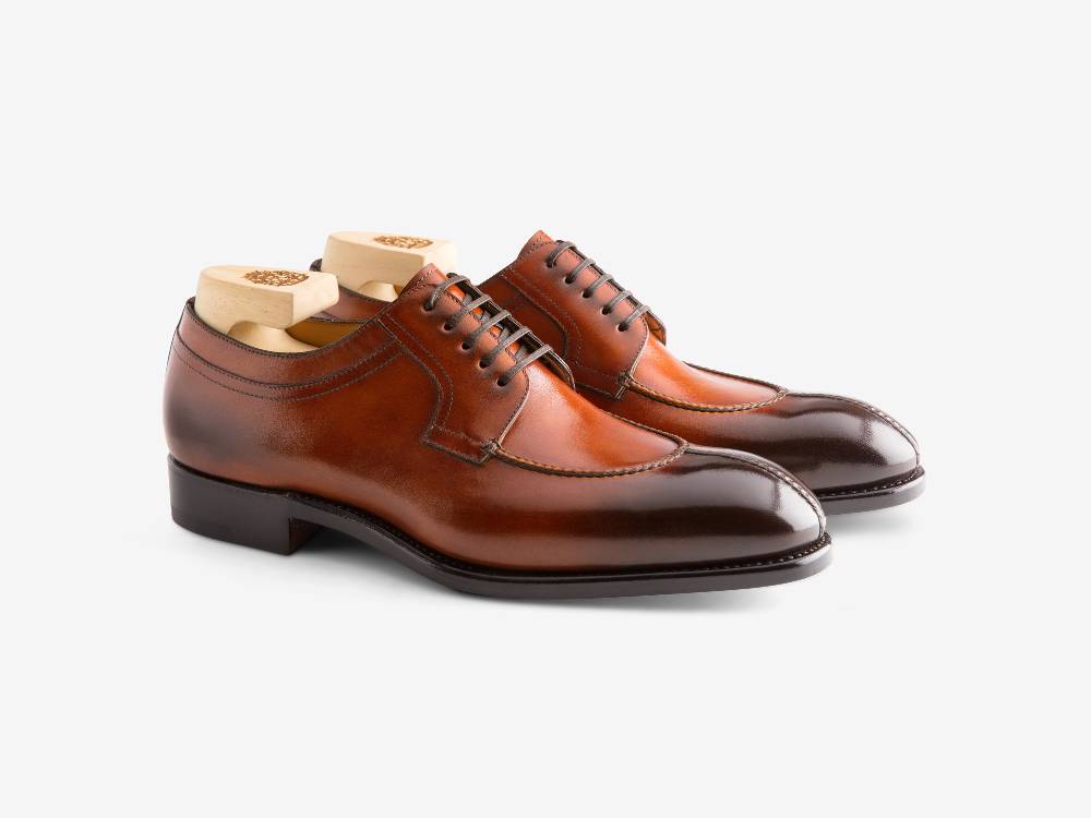 ﻿Paolo Sartori Art. 583 Derby in pelle Anticata Cognac Affare Del Giorno