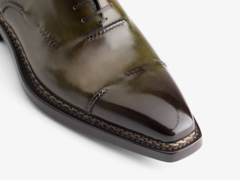 Paolo Sartori ART. 589 Oxford in pelle Anticata Bosco Saldi
