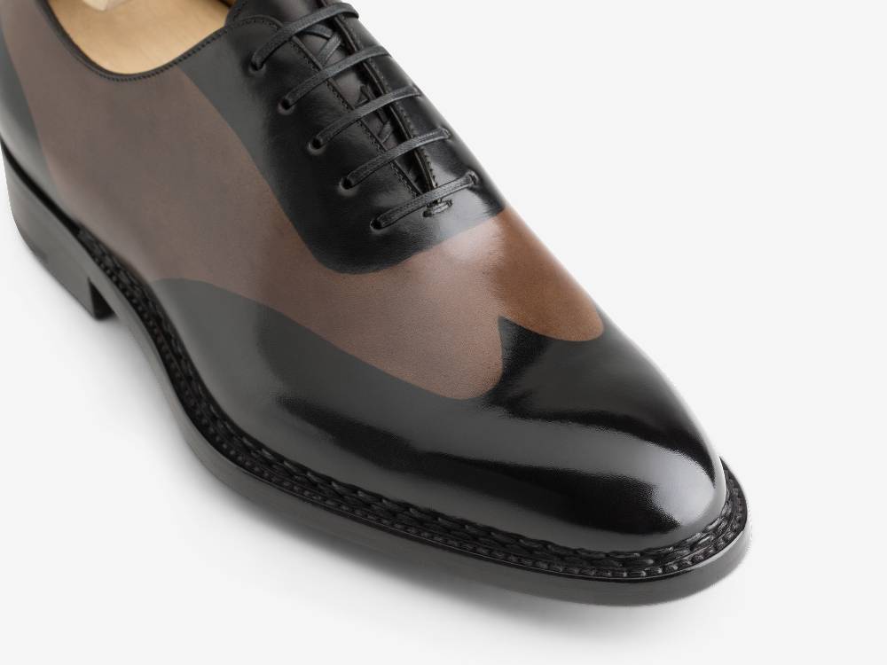 Paolo Sartori ART. 658 Oxford in pelle Dipinta a Mano Montella e Vietri In Linea