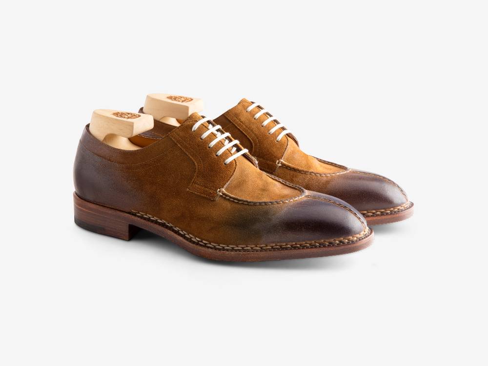 Paolo Sartori Art. 583 Derby in Camoscio Mountarde Fino Al -60%