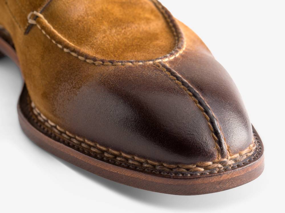 Paolo Sartori Art. 583 Derby in Camoscio Mountarde Fino Al -60%