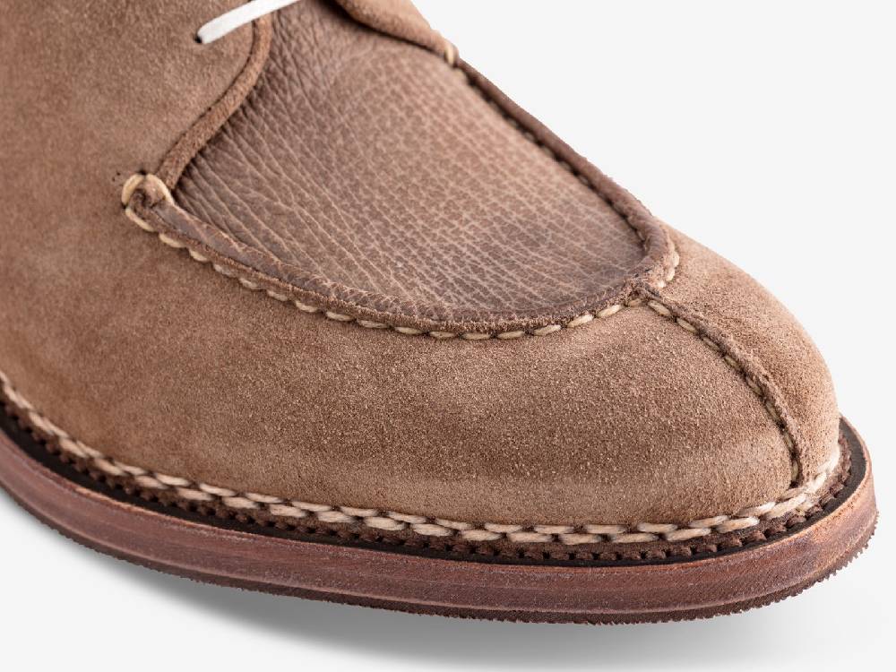 Paolo Sartori Art. 797 Derby in Cocco Suede and Shark Leather Affare Del Giorno