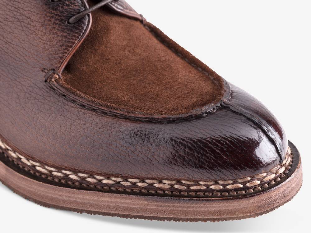 Paolo Sartori Art. 797 Derby in Montella Shark and Suede Leather Prezzo Ridotto
