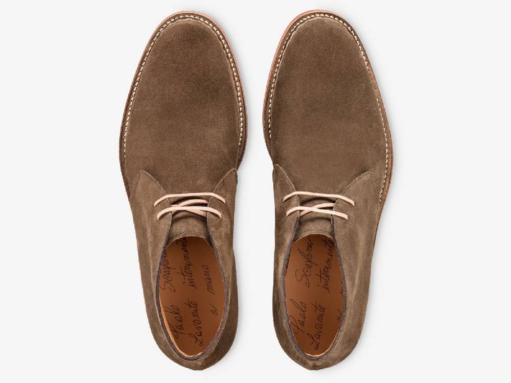 Paolo Sartori Art. 798 Desert Boot Foresta Suede Leather Novità