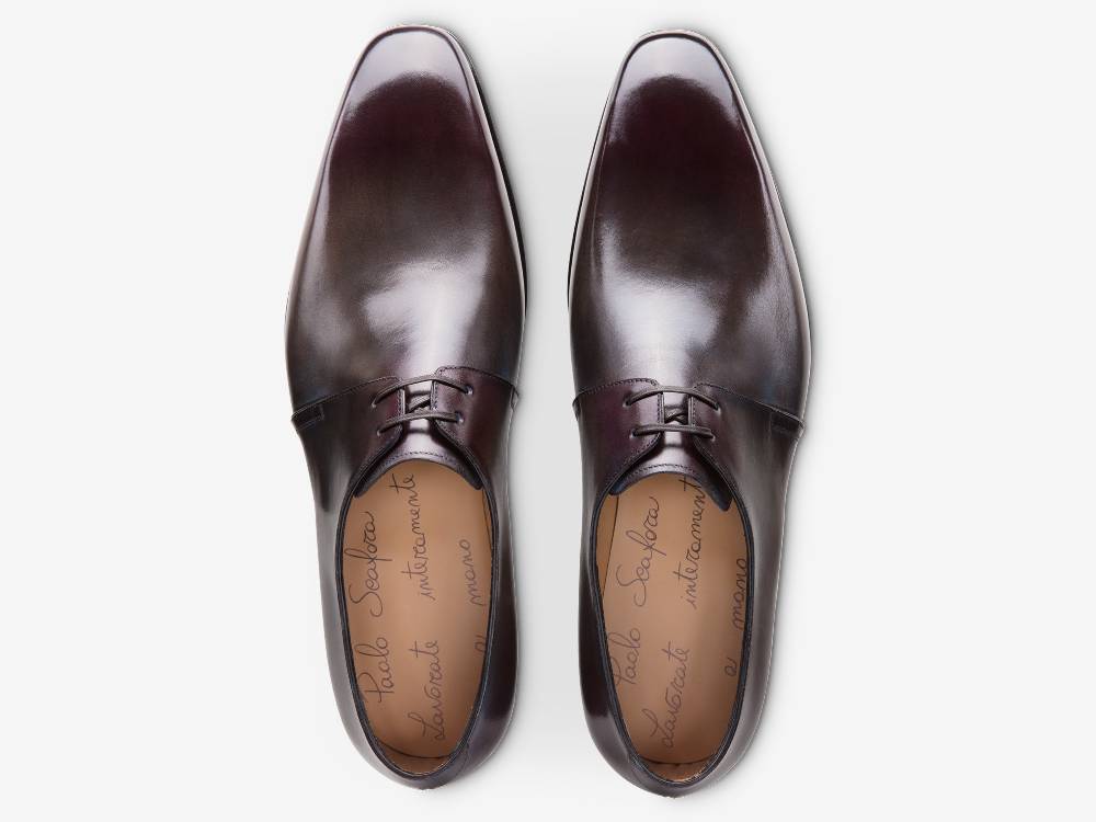 Paolo Sartori Art. 504 Derby in pelle Anticata Capri Sconto