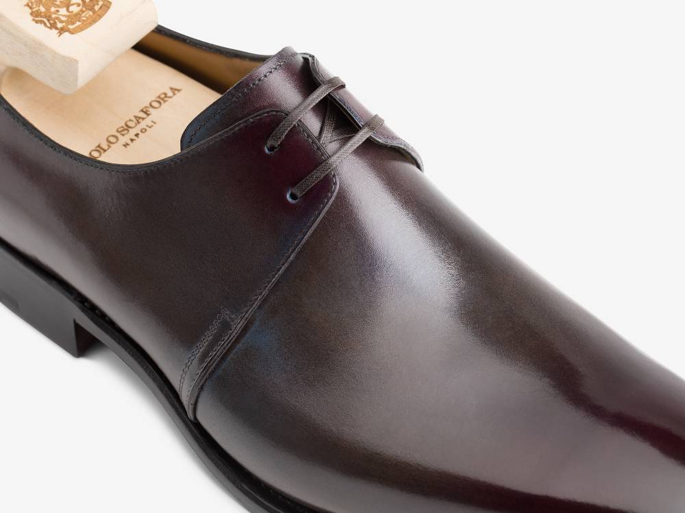 Paolo Sartori Art. 504 Derby in pelle Anticata Capri Sconto
