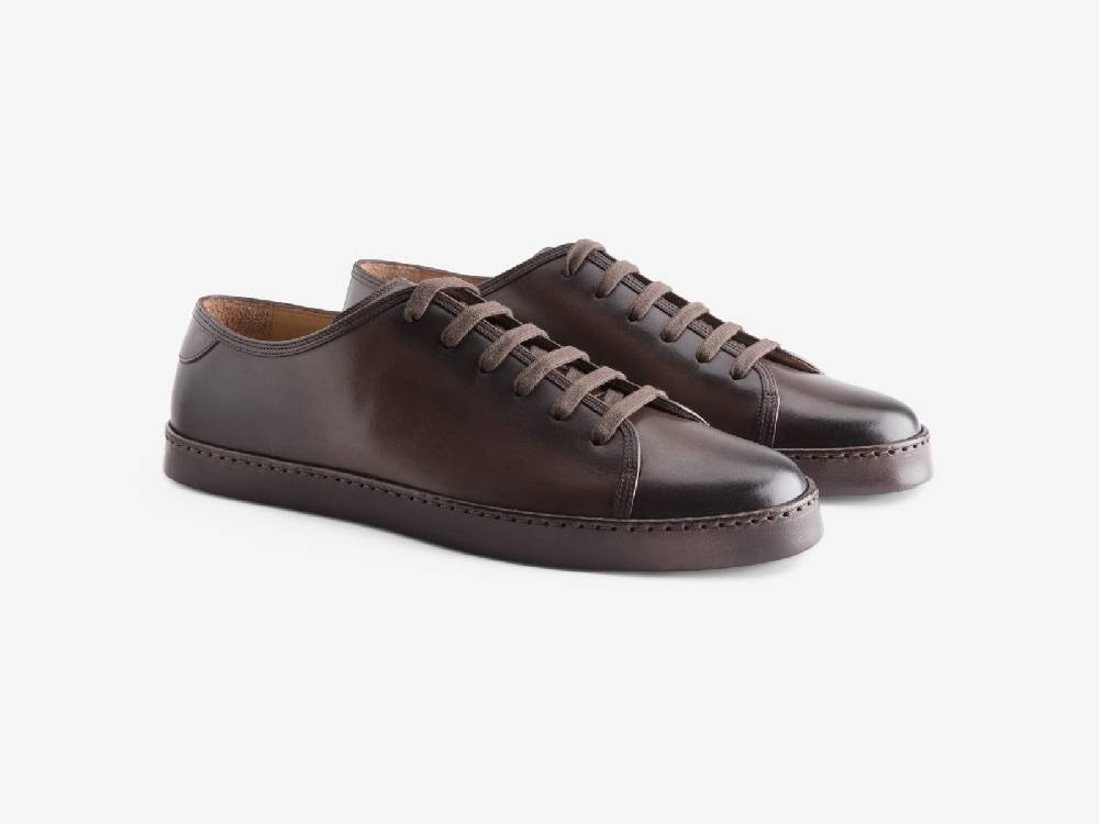 Paolo Sartori Art.Tenny1 Sneakers In Vitello Anticato Vietri Vendita Economica