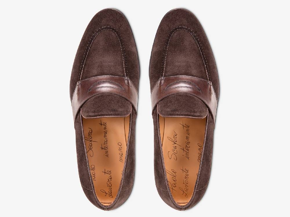 Paolo Sartori Art. 726 Loafer in Suede Cotto In Linea