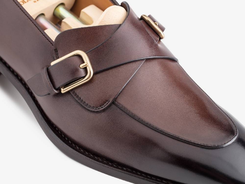 Paolo Sartori Art. 774 Loafer in Antiqued Vietri Leather Affare Del Giorno