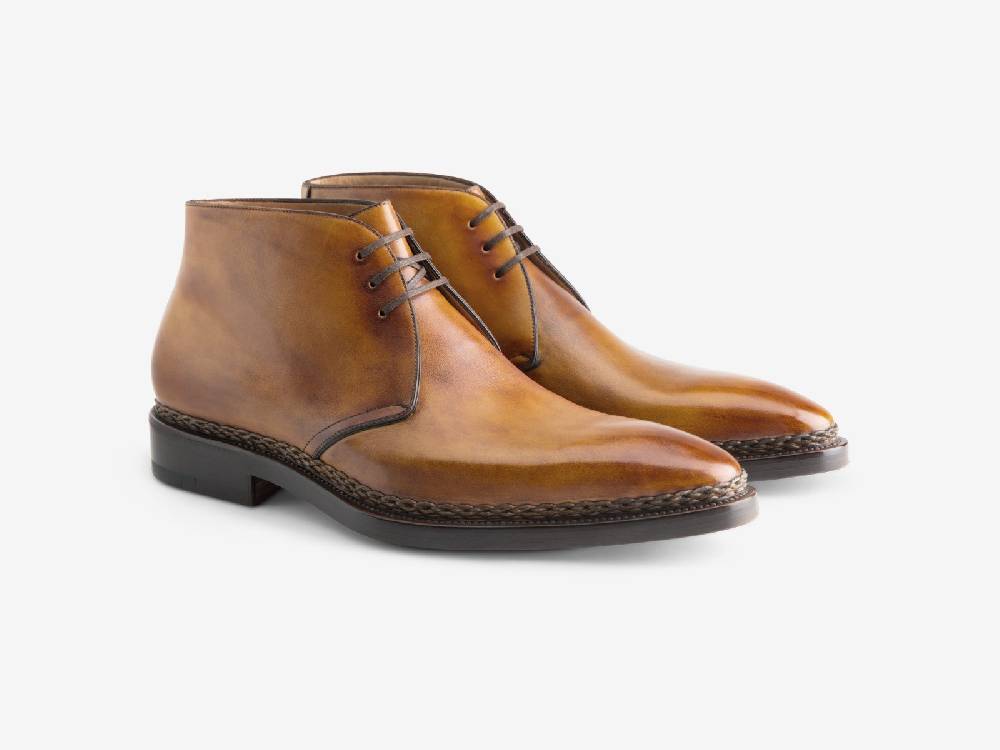 Paolo Sartori Art.St54 Desert Boot in Pelle Anticata Ravello Vendite Flash