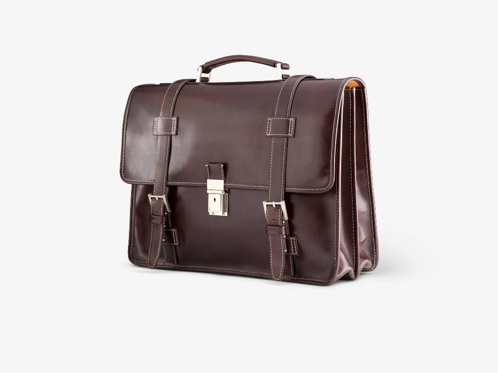 Paolo Sartori Briefcase Briefcase in pelle Anticata Vietri In Saldo