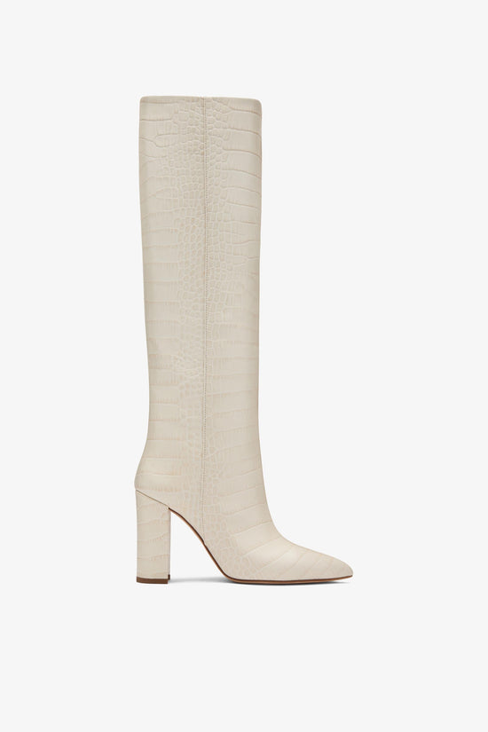 Paris Texas Block Heel Boot Affare Del Giorno