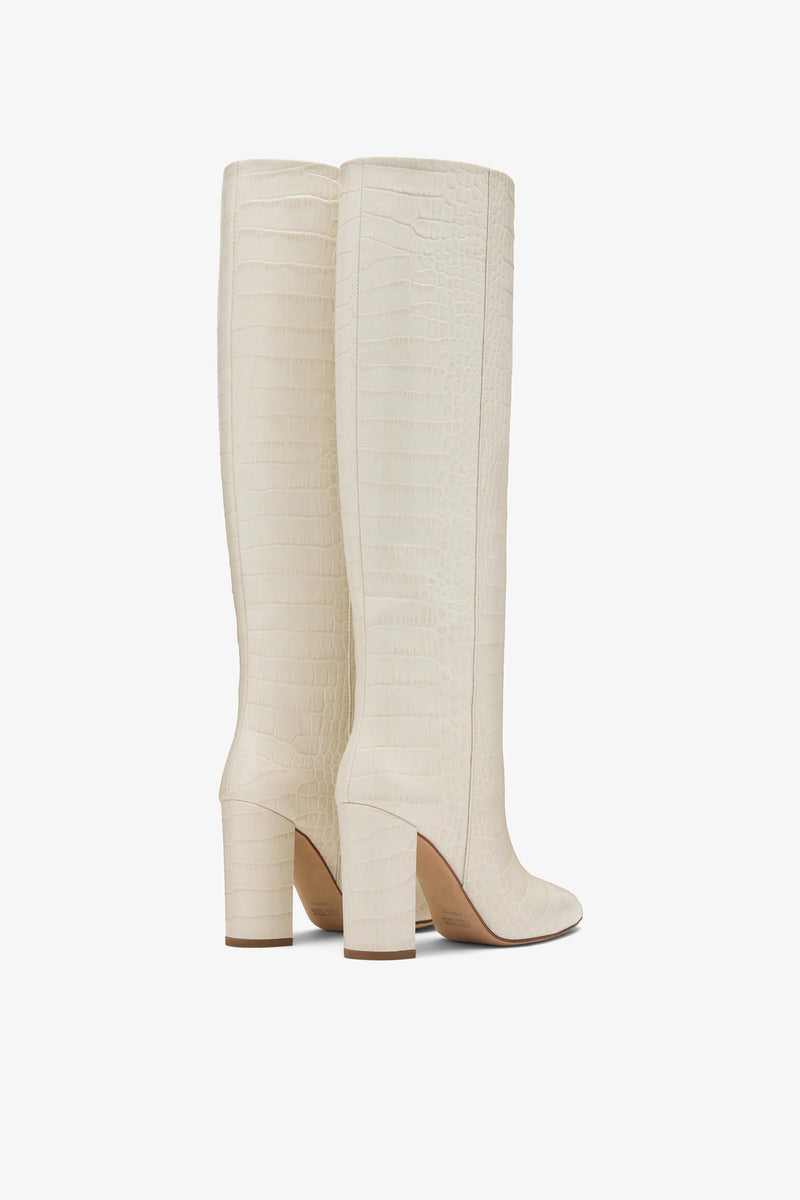 Paris Texas Block Heel Boot Affare Del Giorno