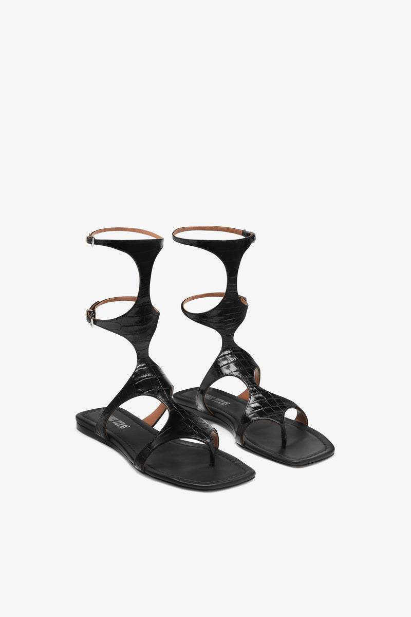 Paris Texas Uma Flat Sandal Vendite Flash
