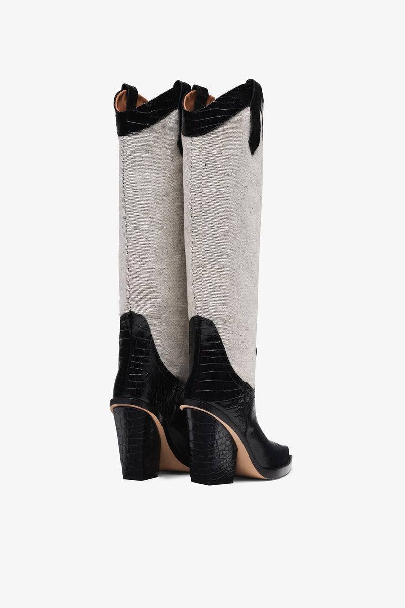 Paris Texas El Dorado Boot In Vendita