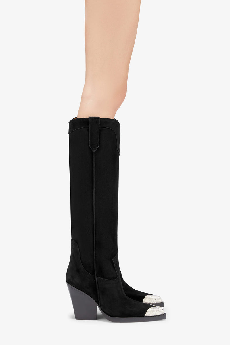 Paris Texas El Dorado Embellished Toe Boot Sottocosto