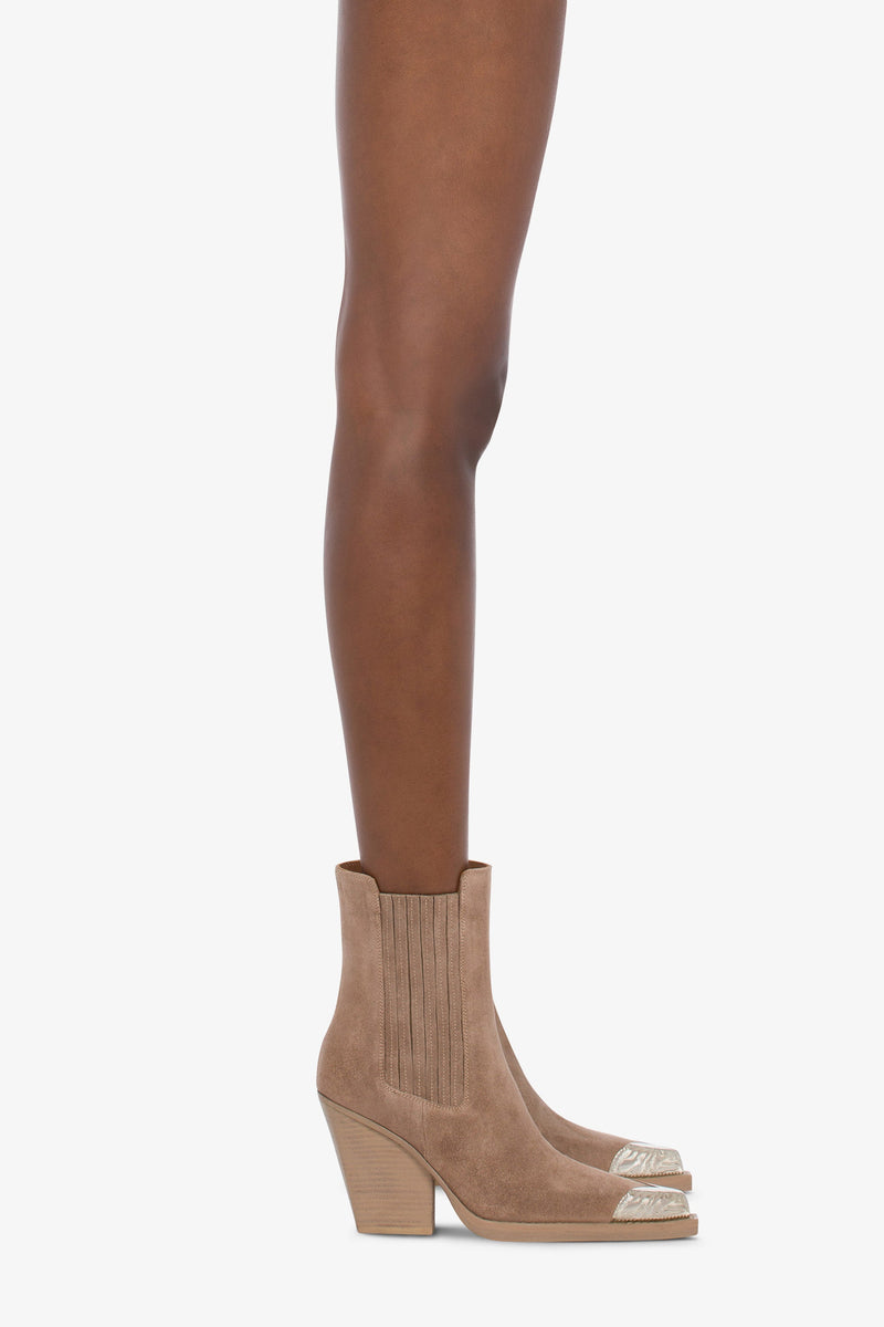 Paris Texas DALLAS EMBELLISHED TOE ANKLE BOOT Fino Al -60%