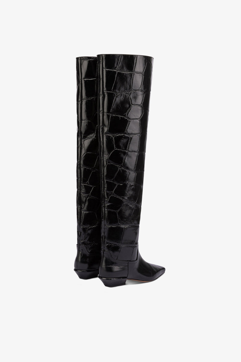 Paris Texas BETTINA OVER THE KNEE BOOT 25 Vendita Economica