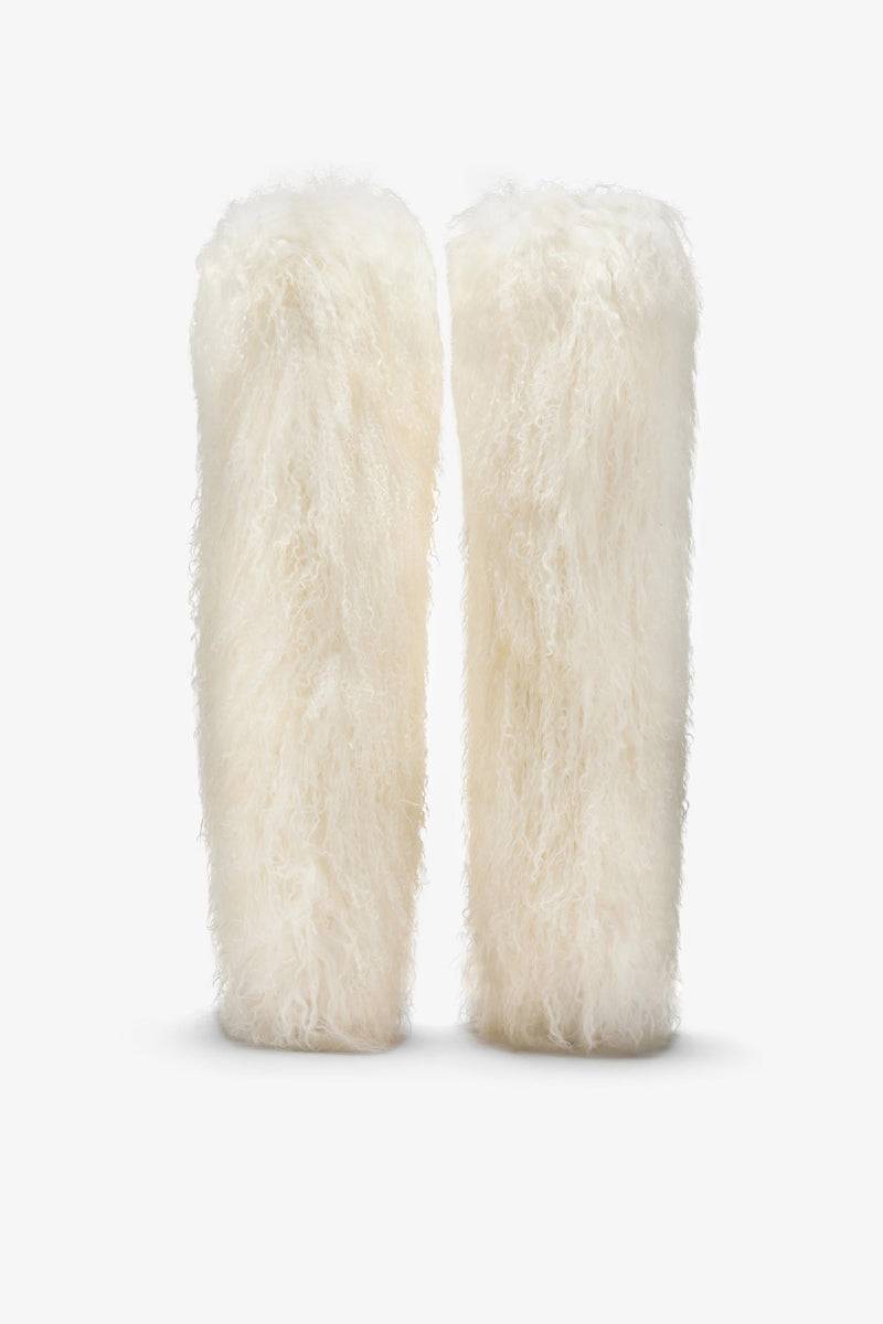 Paris Texas Furry Stiletto Boot In Vendita
