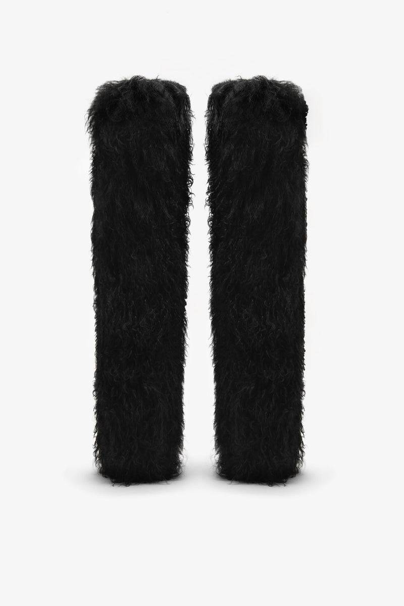 Paris Texas FURRY STILETTO BOOT Saldi