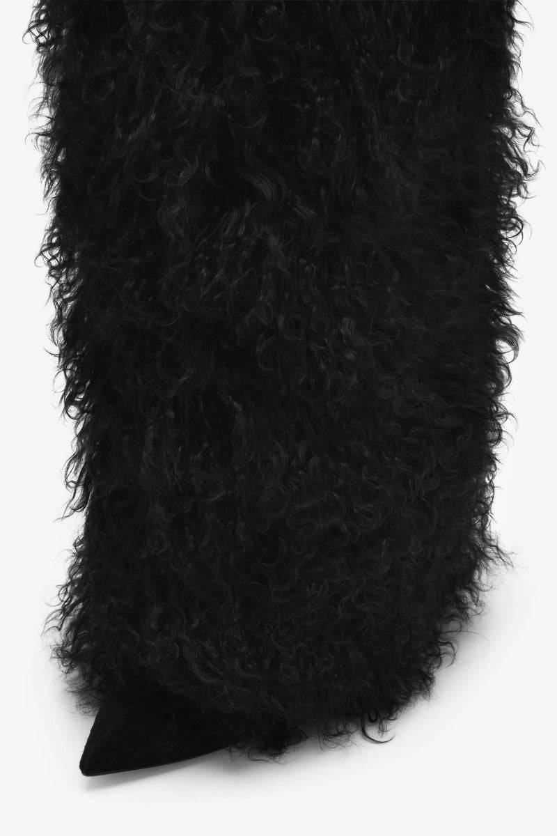 Paris Texas FURRY STILETTO BOOT Saldi