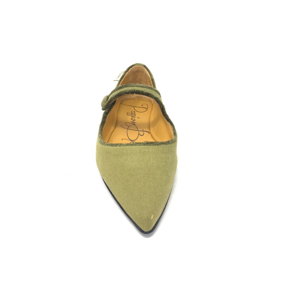 Passion Blanche Sophia Canvas Verde Militare Convenienza