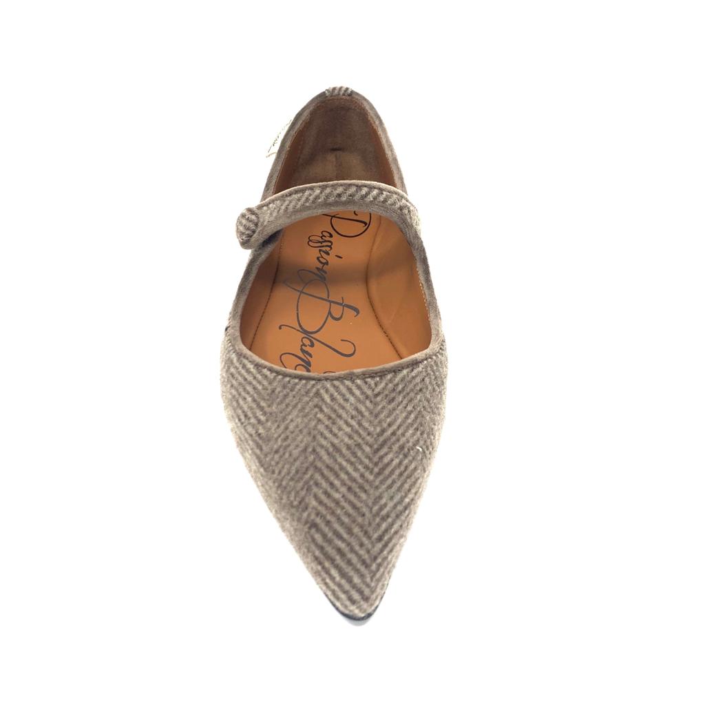 Passion Blanche Sophia Tweed Lana Tortora Spedizione Gratuita