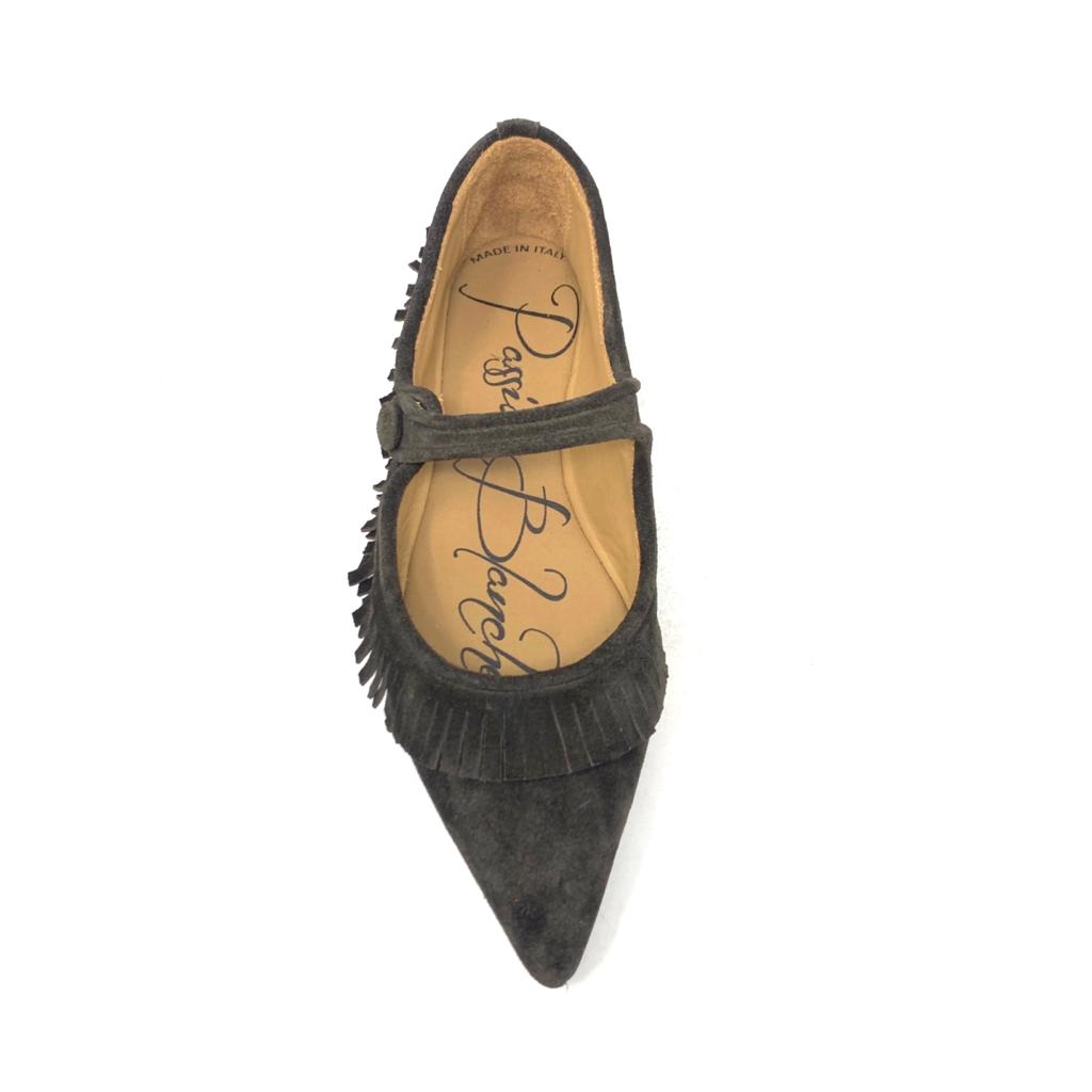 Passion Blanche Sophia Scamosciata T.Moro Frangia Online