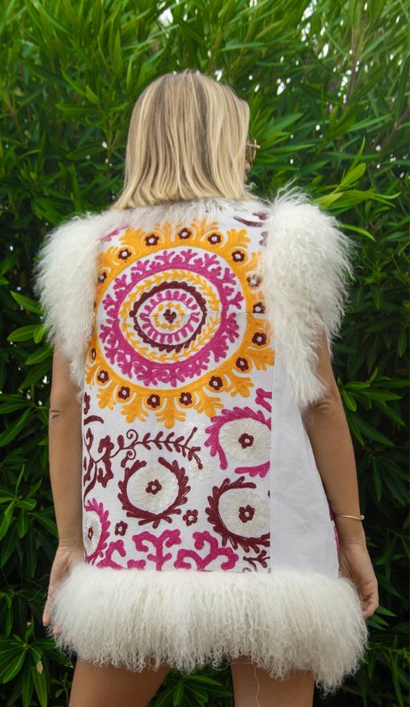 Passion Blanche GILET INDIA H 70 MONGOLIA BIANCA Sottocosto
