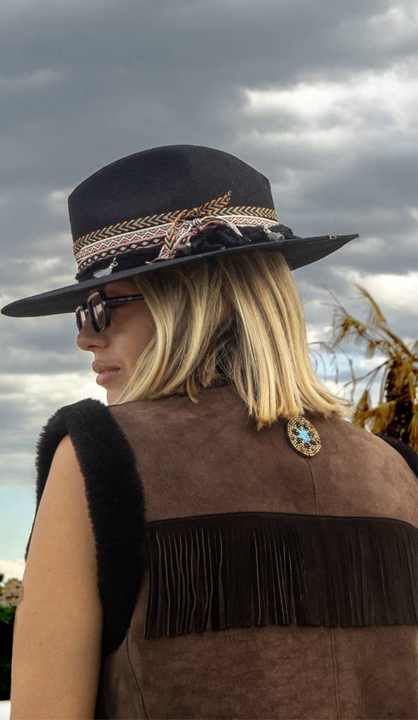 Passion Blanche GILET T.MORO MONTONE + FRANGIA Offerta