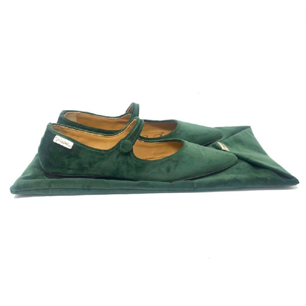 Passion Blanche Sophia velluto verde Vendita Economica