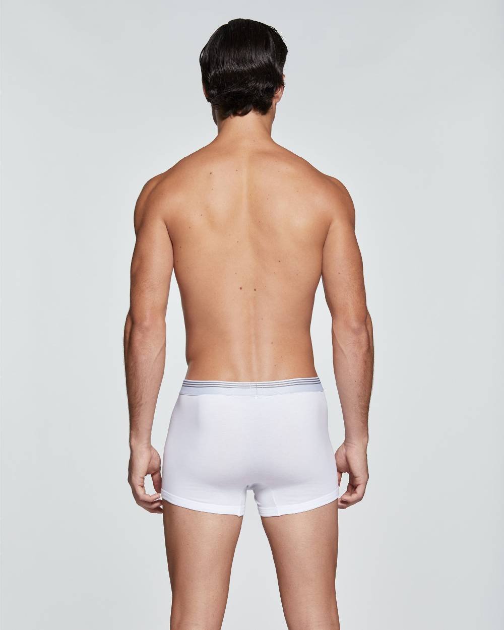 Pompea Boxer in cotone Player con cinturino in contrasto Qualità