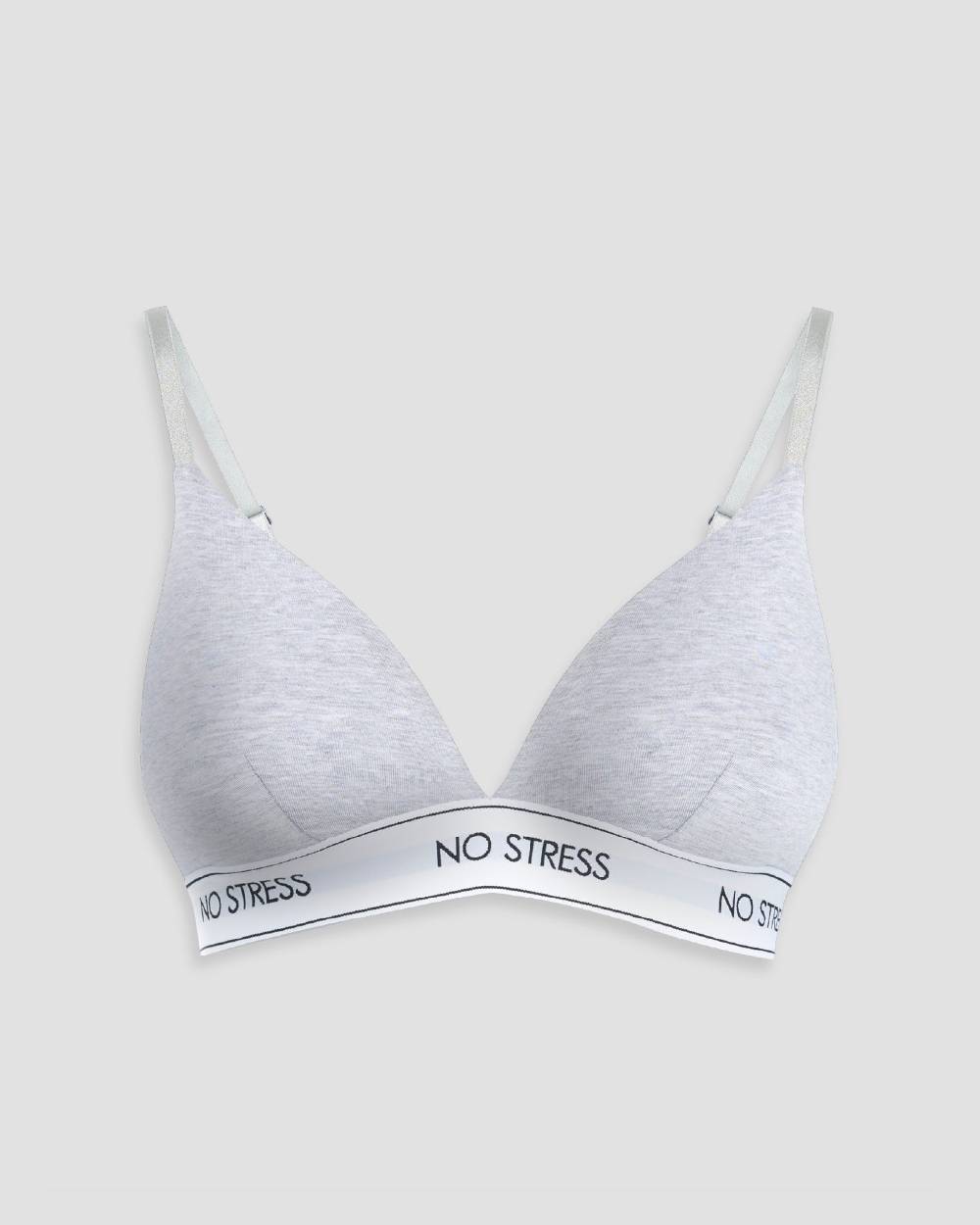 Pompea Bralette no stress cotone organico Presa