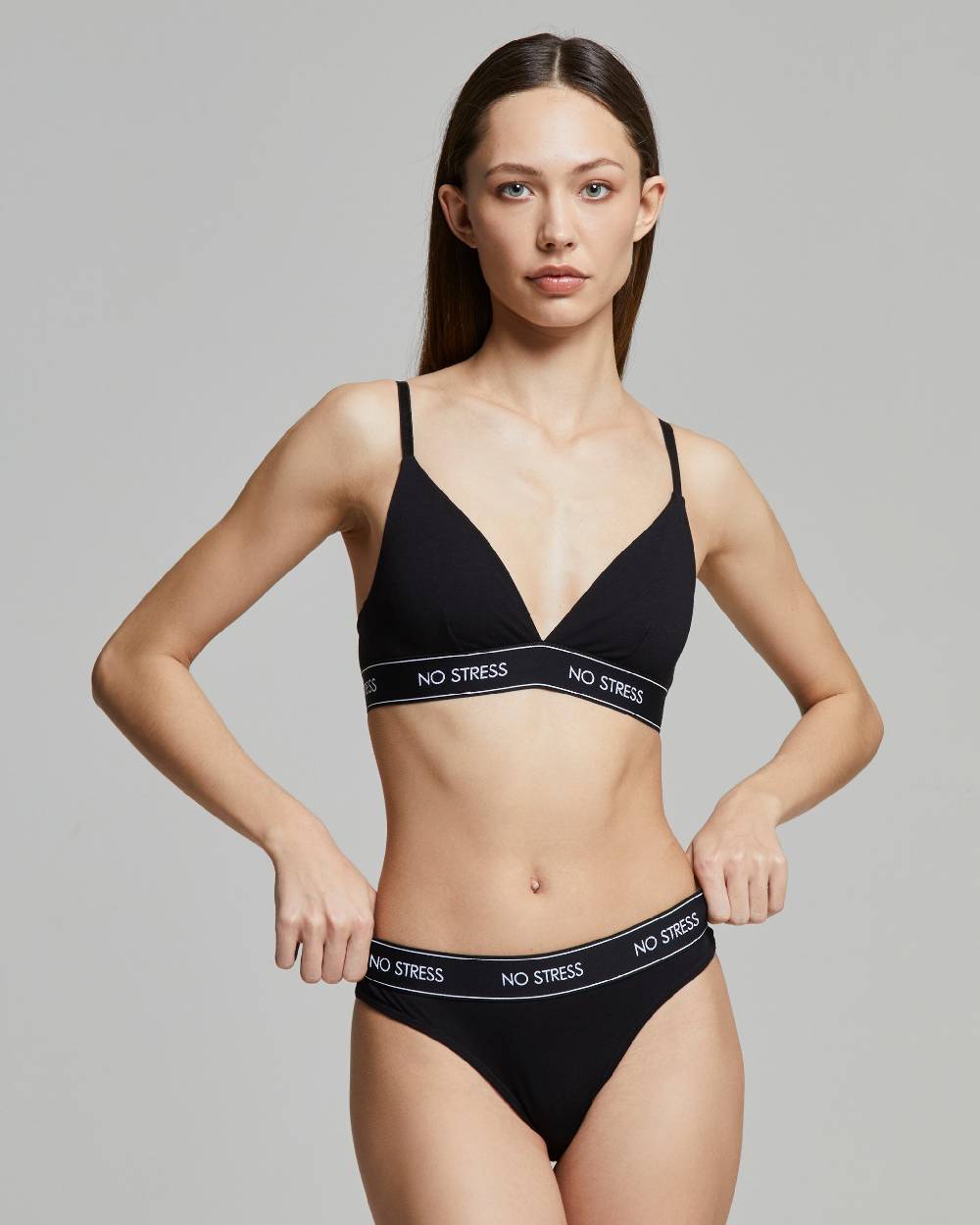 Pompea Bralette no stress cotone organico Sconto