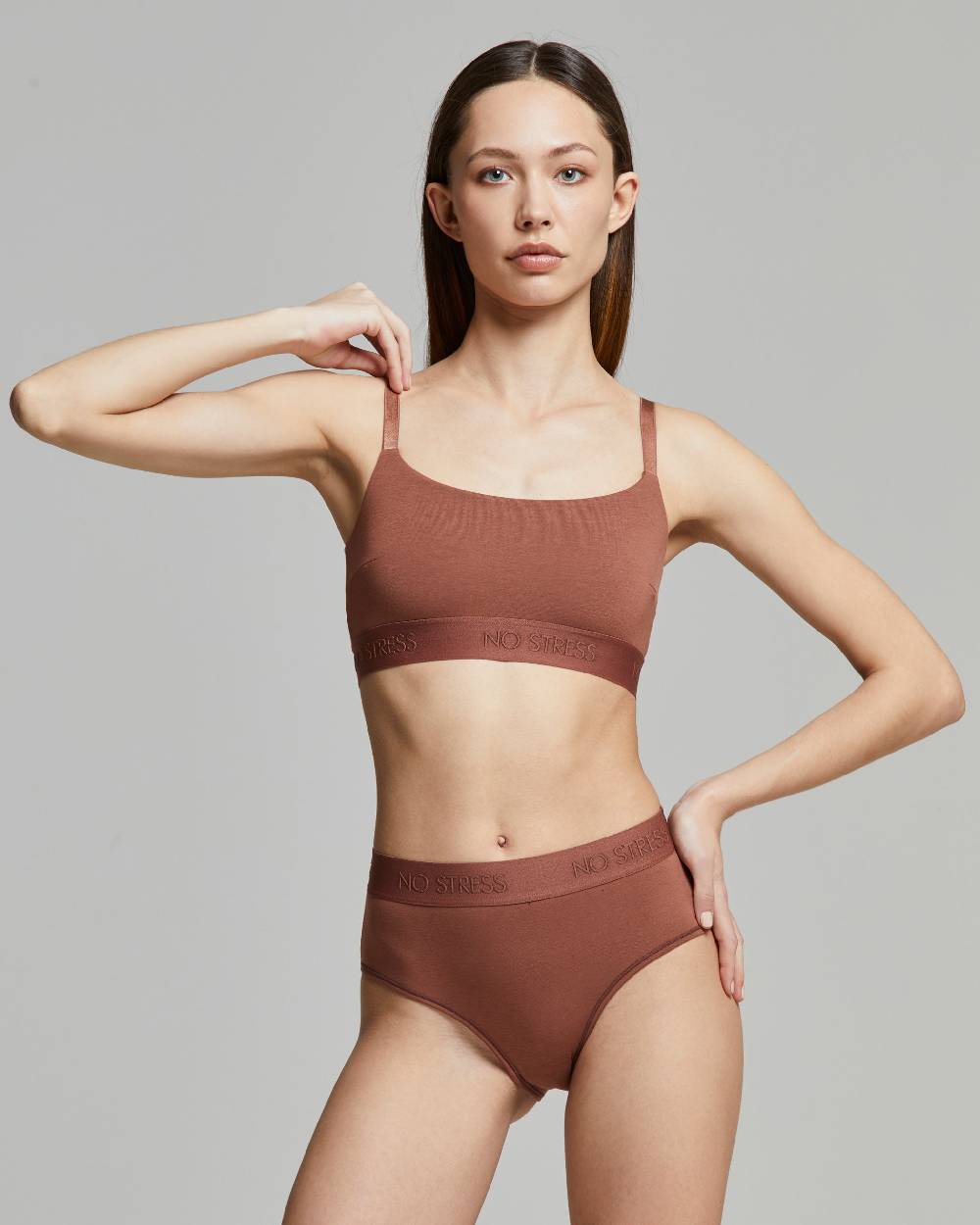 Pompea Brassiere no stress cotone modal Vendita