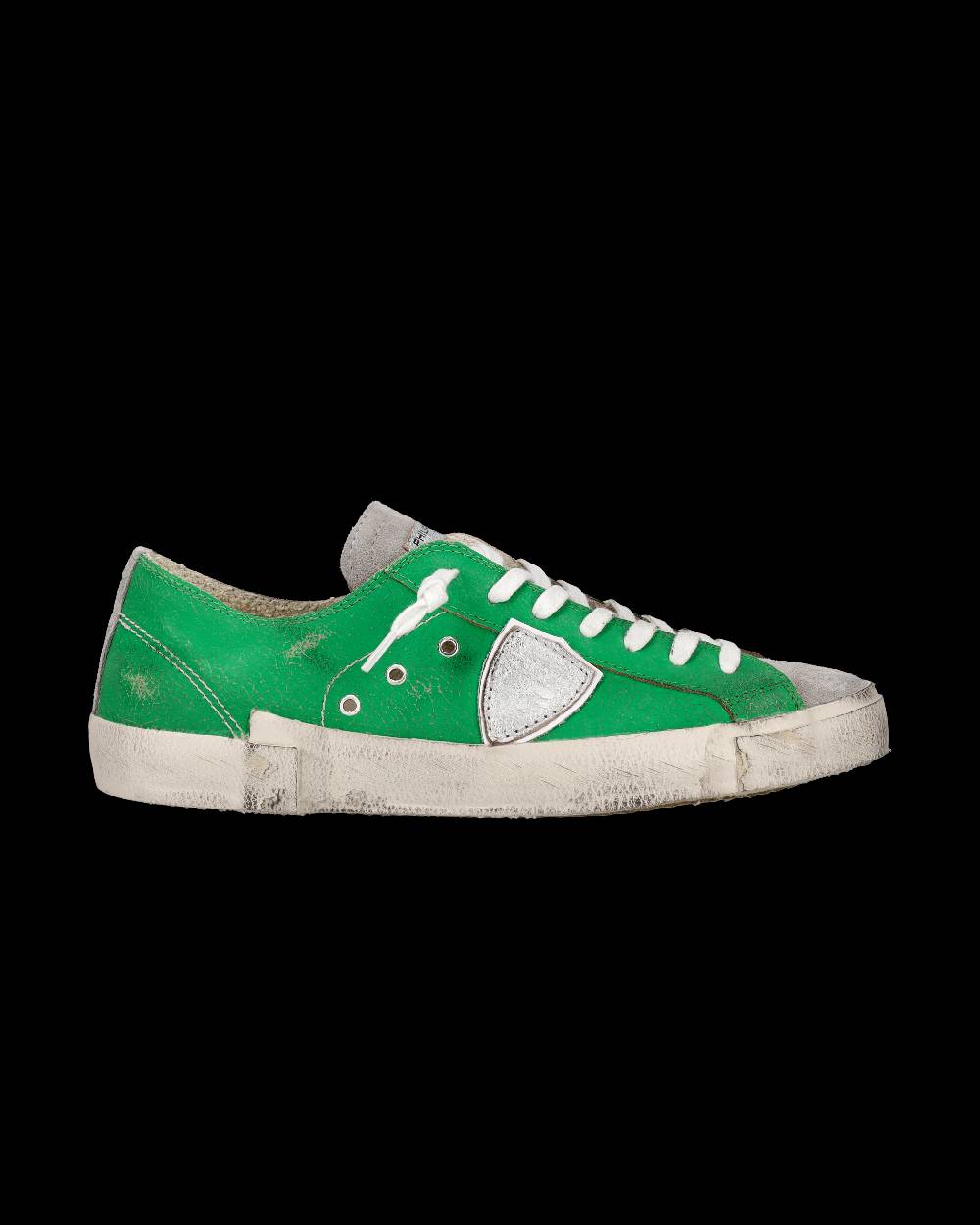 Philippe Model Sneaker basse Prsx uomo - verde e argento Novità