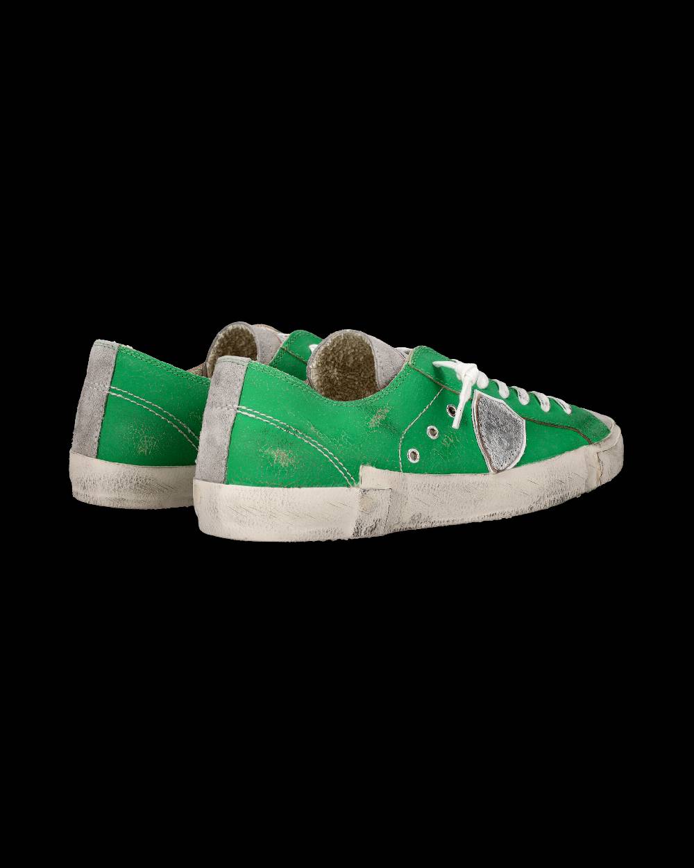 Philippe Model Sneaker basse Prsx uomo - verde e argento Novità
