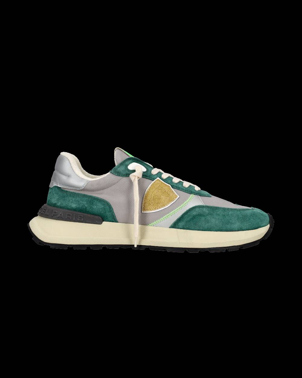 Philippe Model Sneaker bassa Antibes uomo - verde e grigio Online