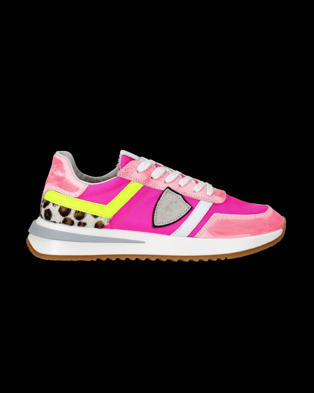 Philippe Model Sneakers Tropez 2.1 da Donna Fucsia in Tessuto Tecnico Outlet