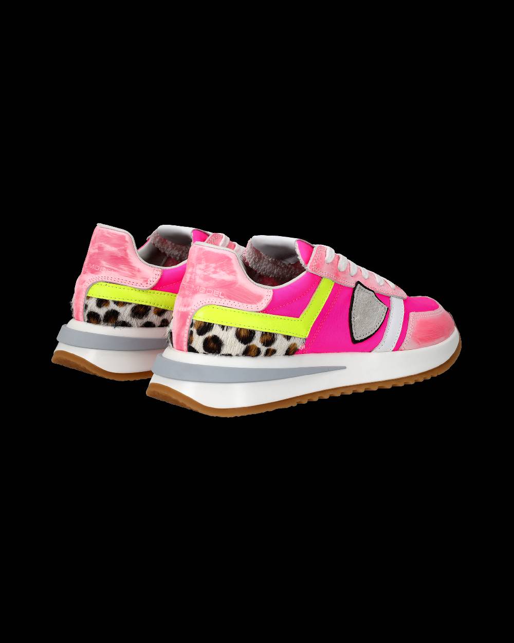 Philippe Model Sneakers Tropez 2.1 da Donna Fucsia in Tessuto Tecnico Outlet