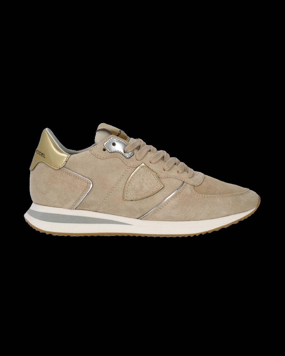 Philippe Model Sneaker bassa Trpx donna - beige e oro Offerte