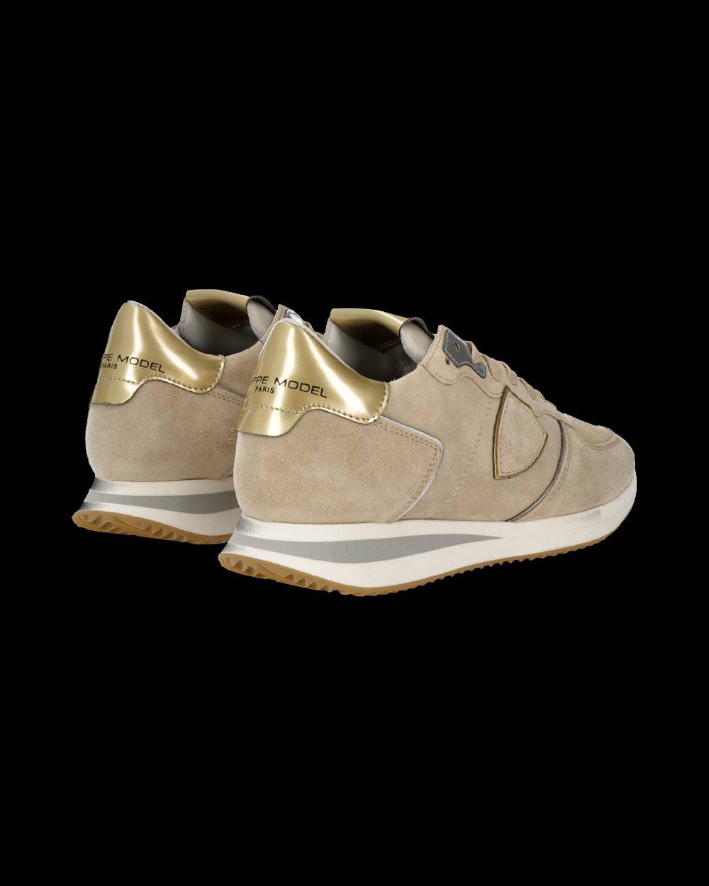 Philippe Model Sneaker bassa Trpx donna - beige e oro Offerte