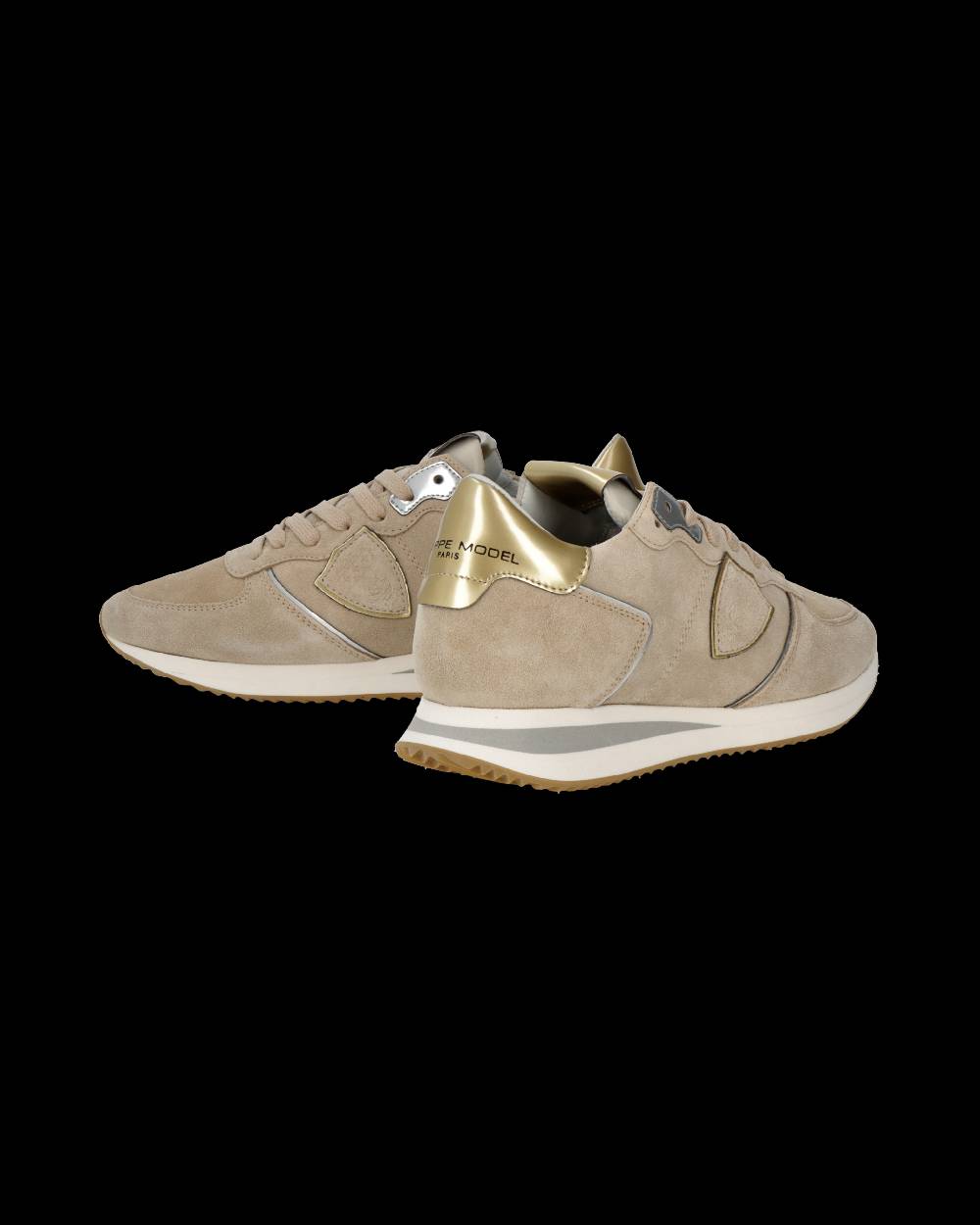 Philippe Model Sneaker bassa Trpx donna - beige e oro Offerte