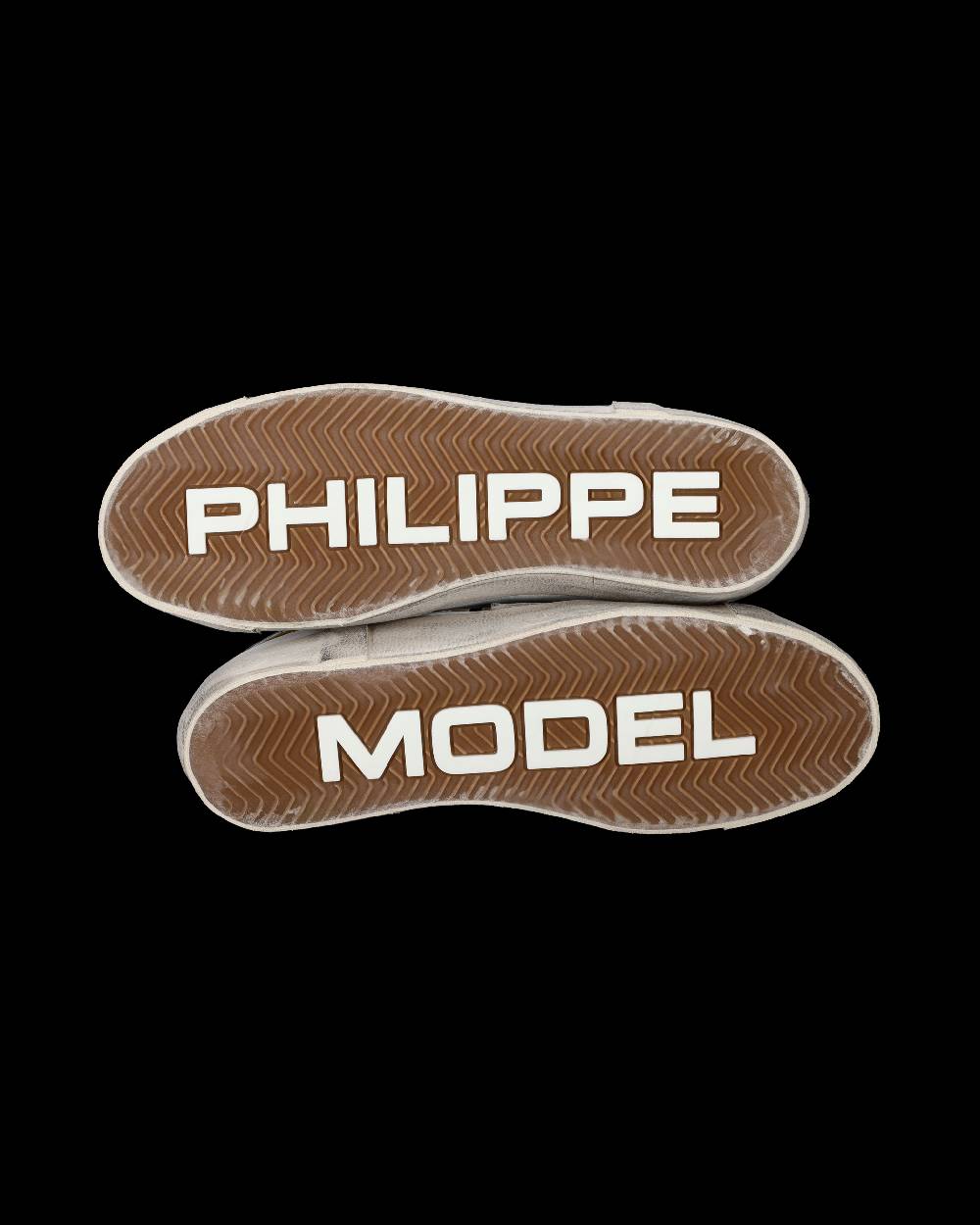 Philippe Model Sneaker basse Paris uomo - bianco e senape Vendita Economica