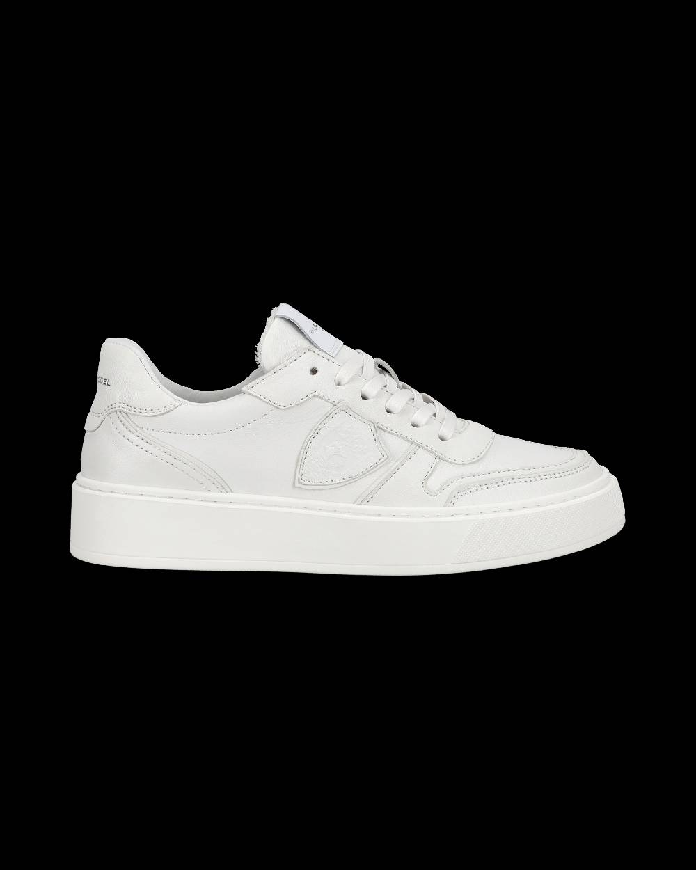 Philippe Model Sneakers basse Nice da Ragazzi in pelle, Bianco Italy