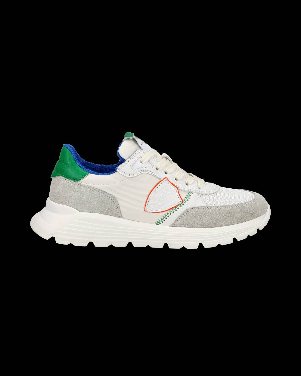 Philippe Model Sneakers Antibes Bianche e Fucsia da Ragazzi in Tessuto Tecnico Nuovo